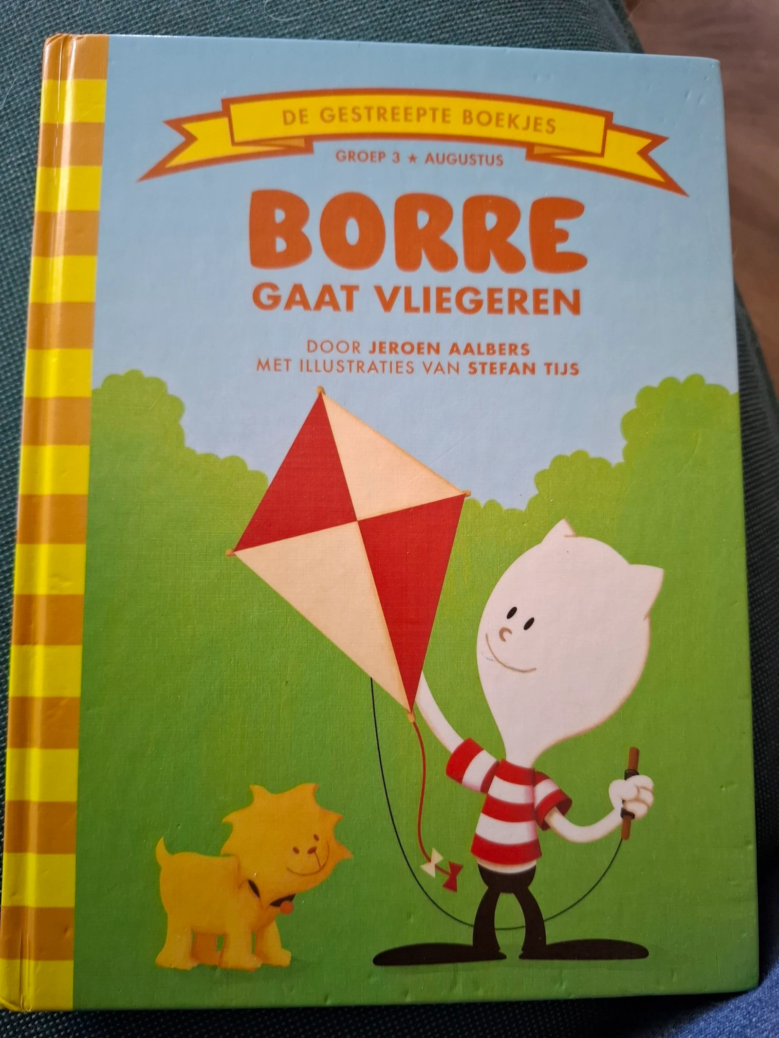 Borre gaat vliegeren